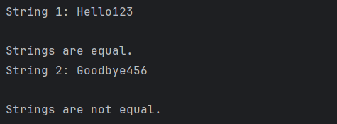 compare() function