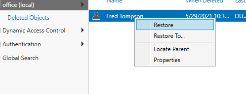 How to check if the Active Directory Recycle Bin is enabled?