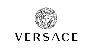 Versace logo with Medusa emblem