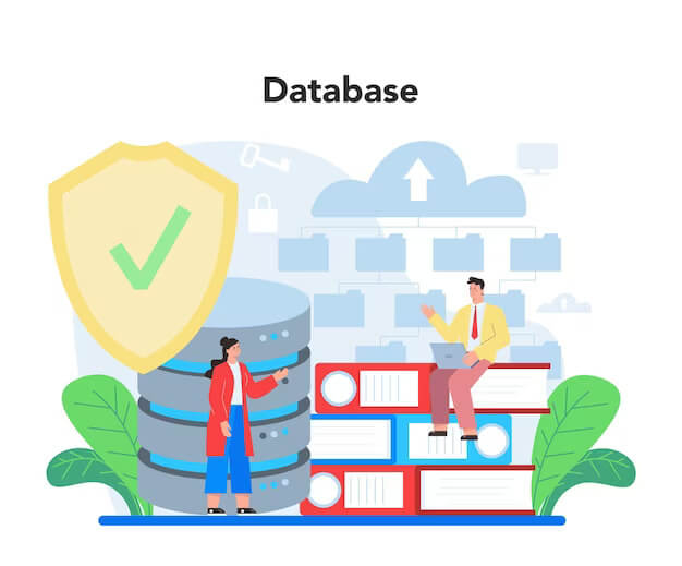 Data base administrator concept admin